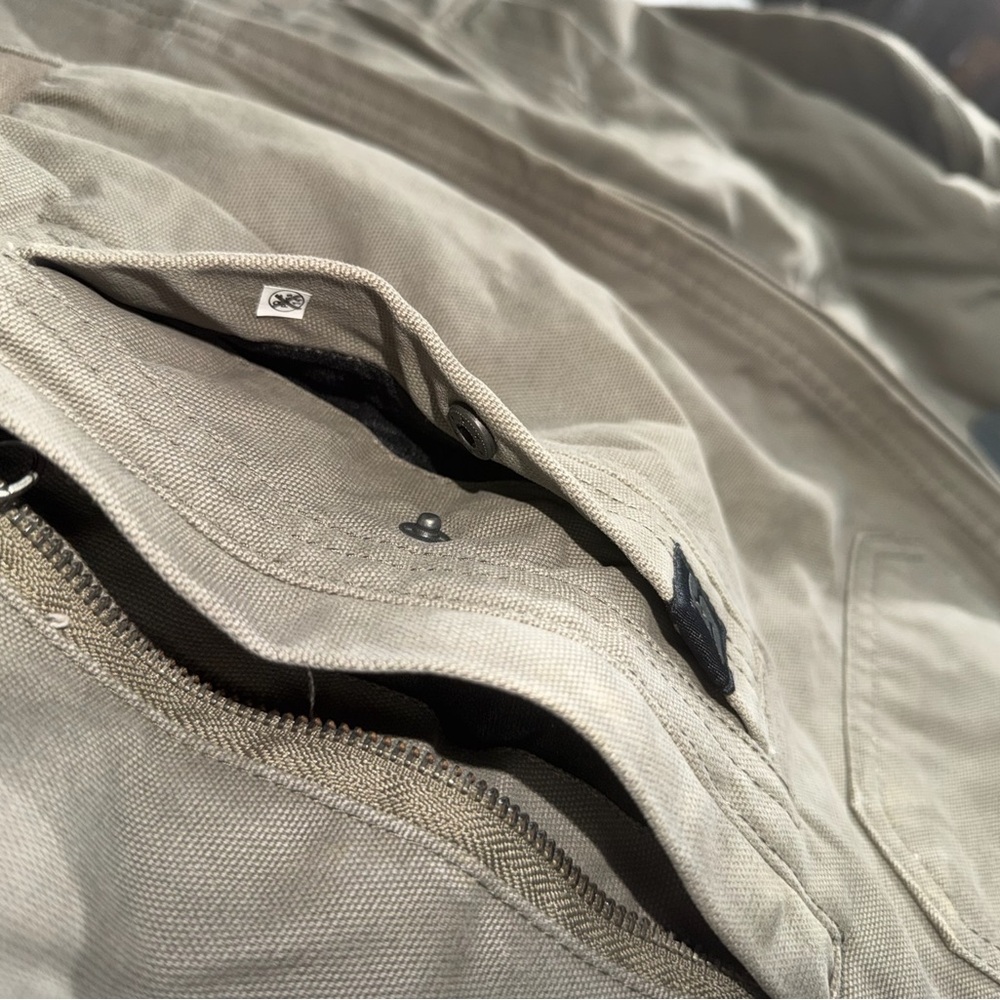 Snap-On Workwear Two-Tone Tan & Grey Jacket NWT Men’s Medium & Large available - Picture 11 of 14